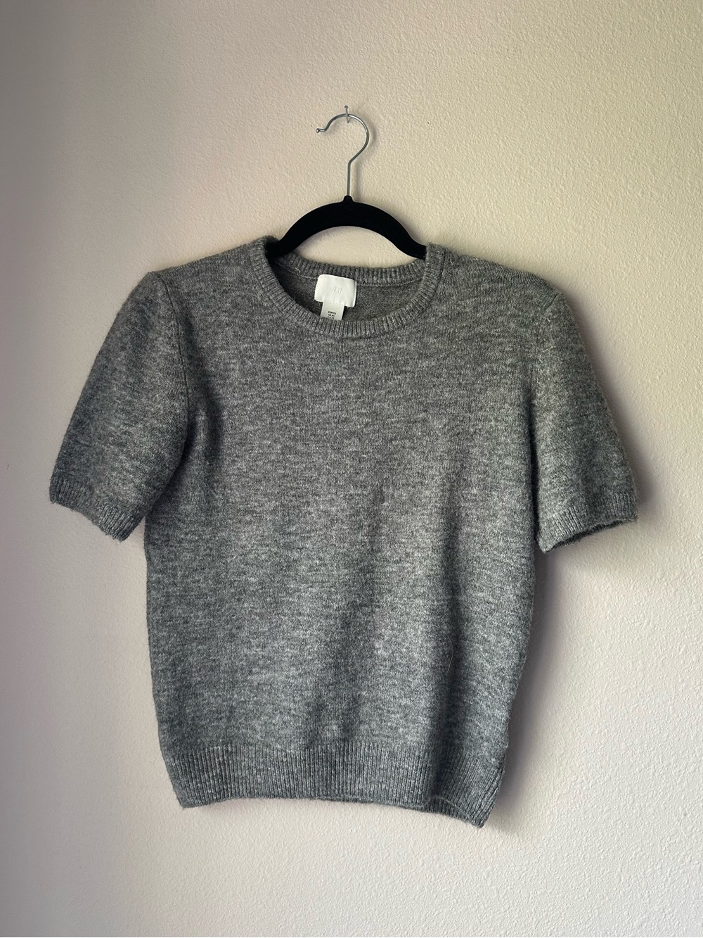 H&M Sweater Tee Grey XS